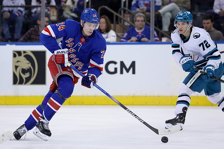 NHL: San Jose Sharks at New York Rangers