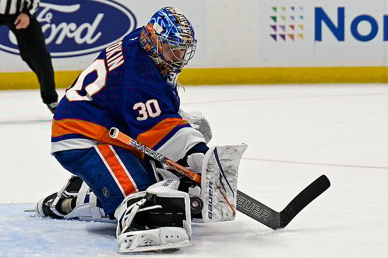 NHL: Tampa Bay Lightning at New York Islanders