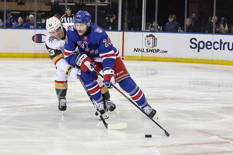 NHL: Vegas Golden Knights at New York Rangers