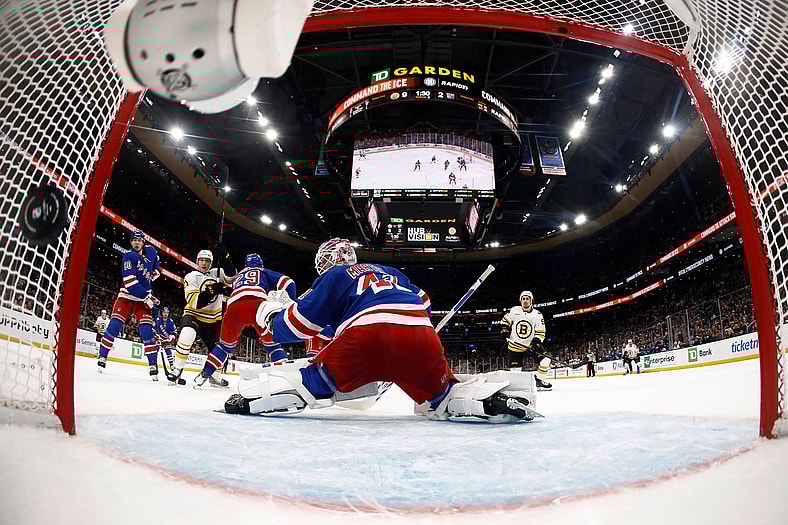 NHL: New York Rangers at Boston Bruins