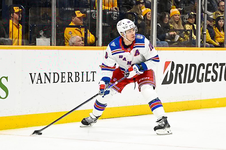 NHL: New York Rangers at Nashville Predators