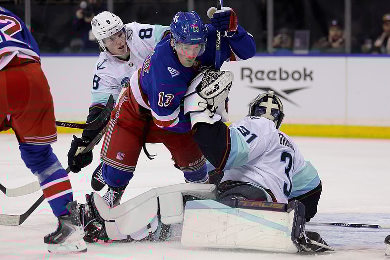 NHL: Seattle Kraken at New York Rangers