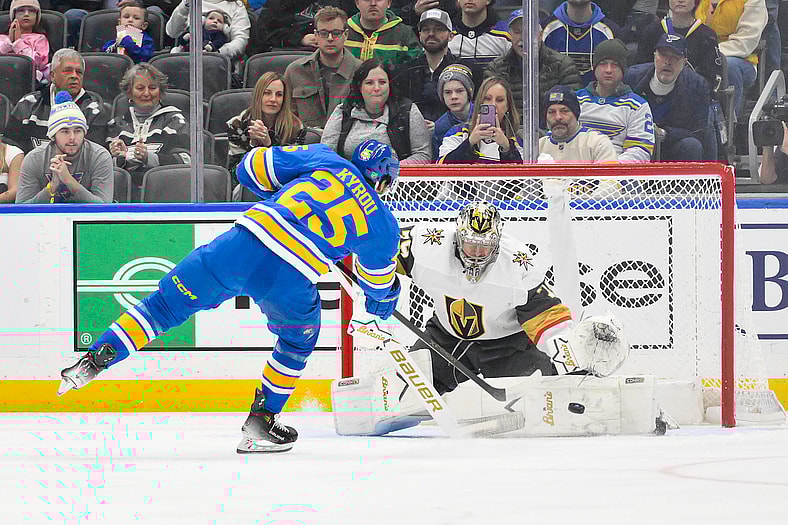 NHL: Vegas Golden Knights at St. Louis Blues