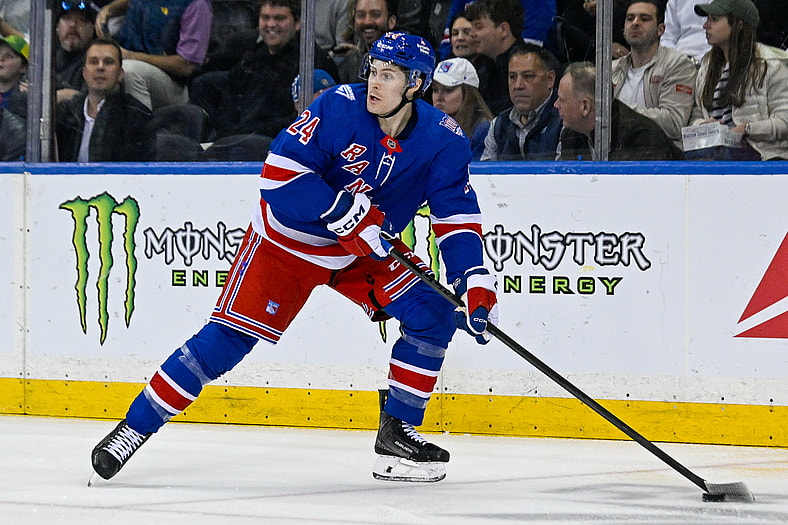 NHL: Calgary Flames at New York Rangers