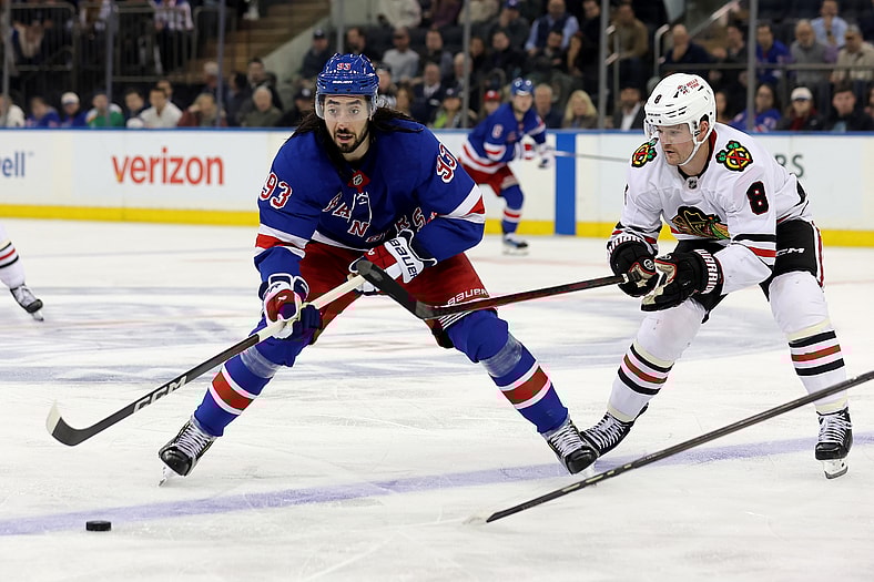 NHL: Chicago Blackhawks at New York Rangers
