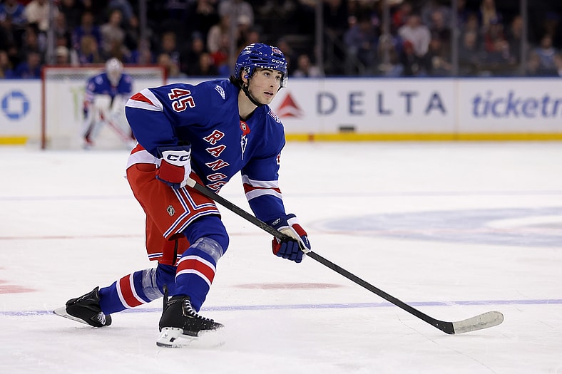 NHL: Chicago Blackhawks at New York Rangers
