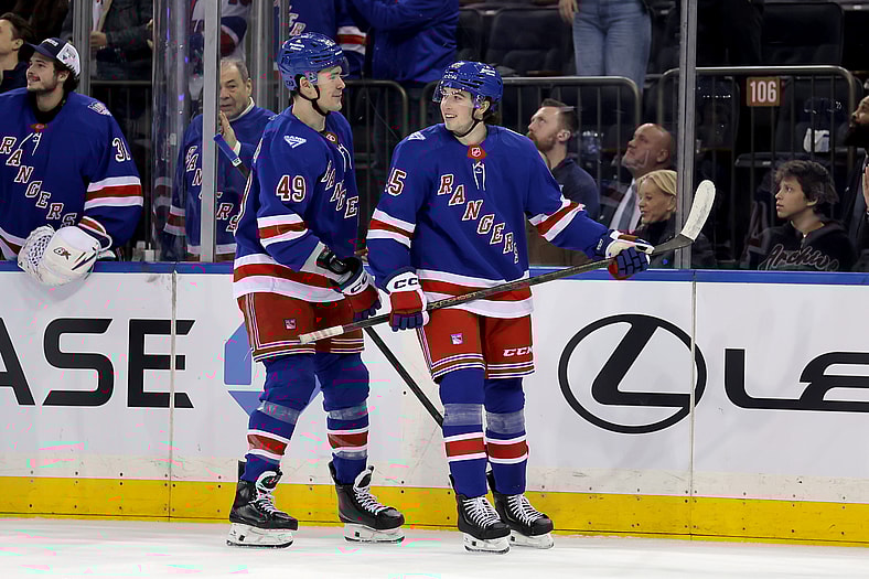 NHL: Chicago Blackhawks at New York Rangers
