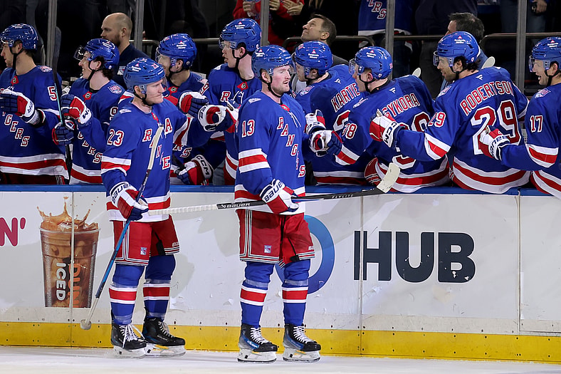NHL: Chicago Blackhawks at New York Rangers