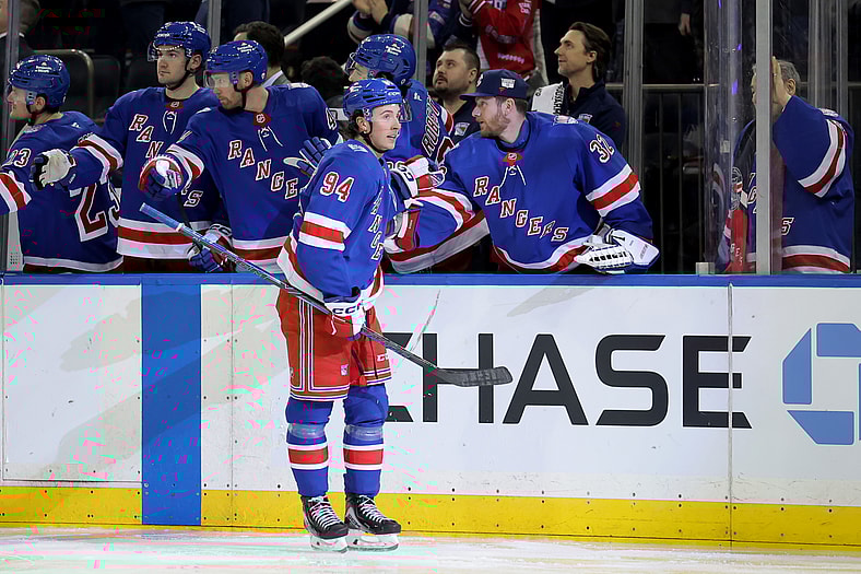 NHL: Columbus Blue Jackets at New York Rangers