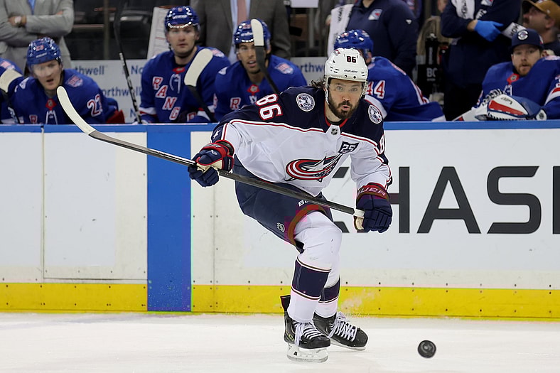 NHL: Columbus Blue Jackets at New York Rangers