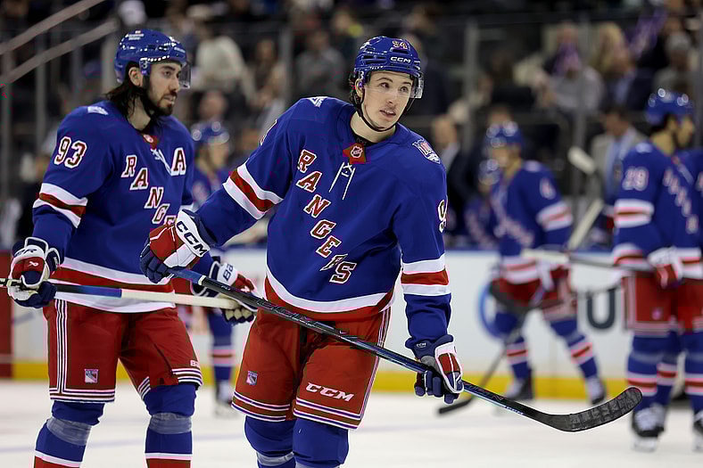 NHL: Columbus Blue Jackets at New York Rangers