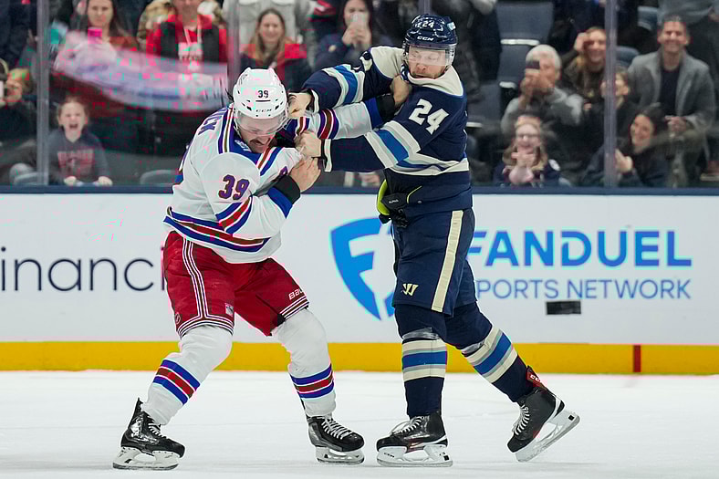 NHL: New York Rangers at Columbus Blue Jackets