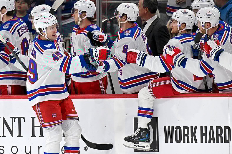 NHL: New York Rangers at Minnesota Wild