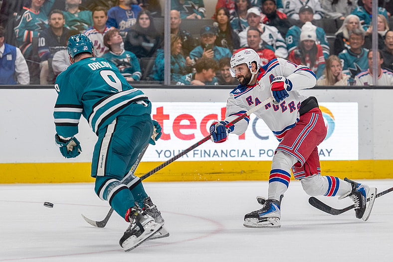 NHL: New York Rangers at San Jose Sharks