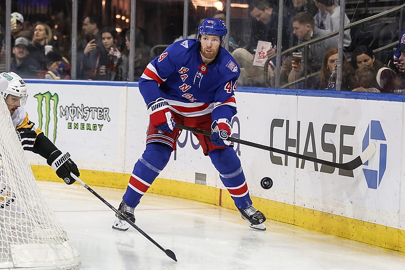 NHL: Pittsburgh Penguins at New York Rangers