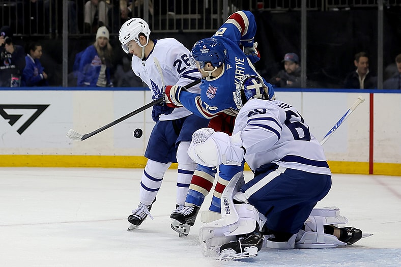 NHL: Toronto Maple Leafs at New York Rangers