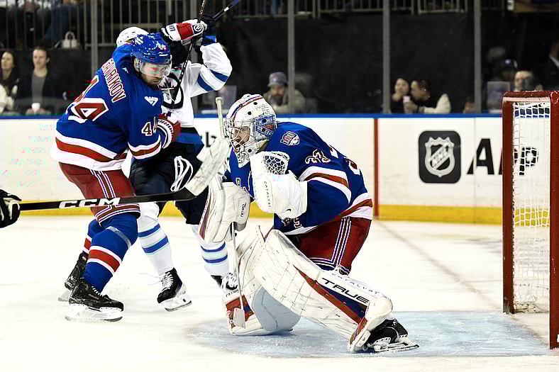 NHL: Winnipeg Jets at New York Rangers