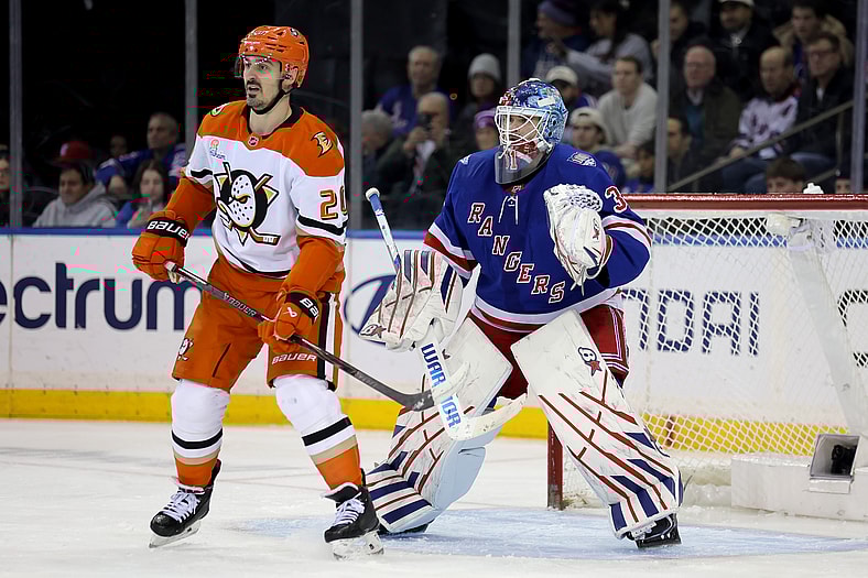 NHL: Anaheim Ducks at New York Rangers