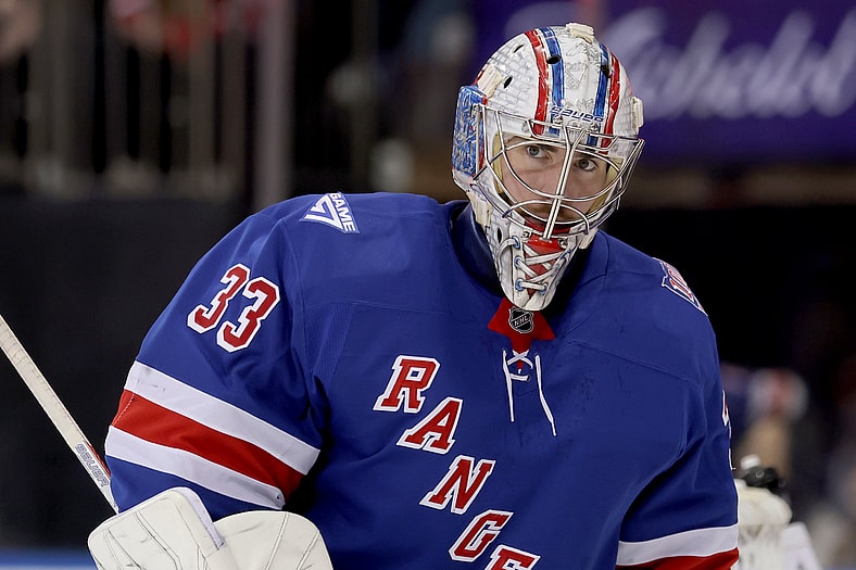 NHL: Chicago Blackhawks at New York Rangers