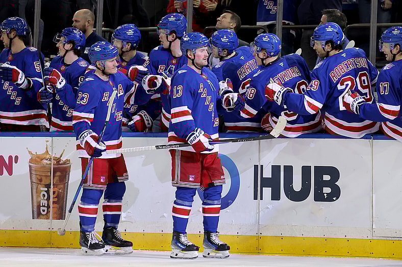 NHL: Chicago Blackhawks at New York Rangers