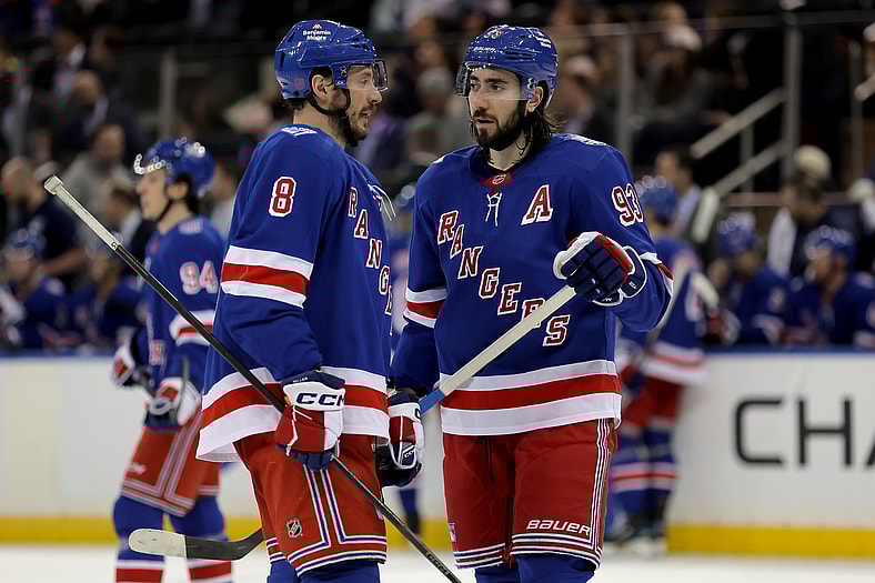 NHL: Columbus Blue Jackets at New York Rangers