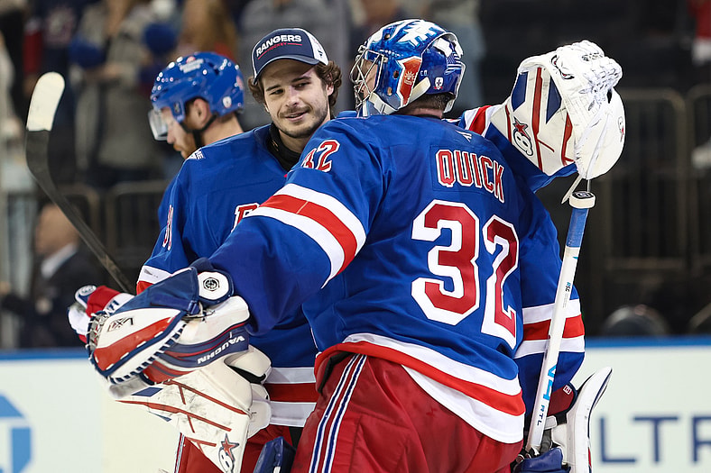 NHL: Detroit Red Wings at New York Rangers