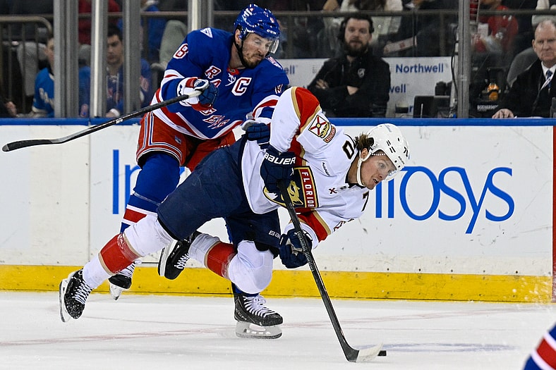 NHL: Florida Panthers at New York Rangers