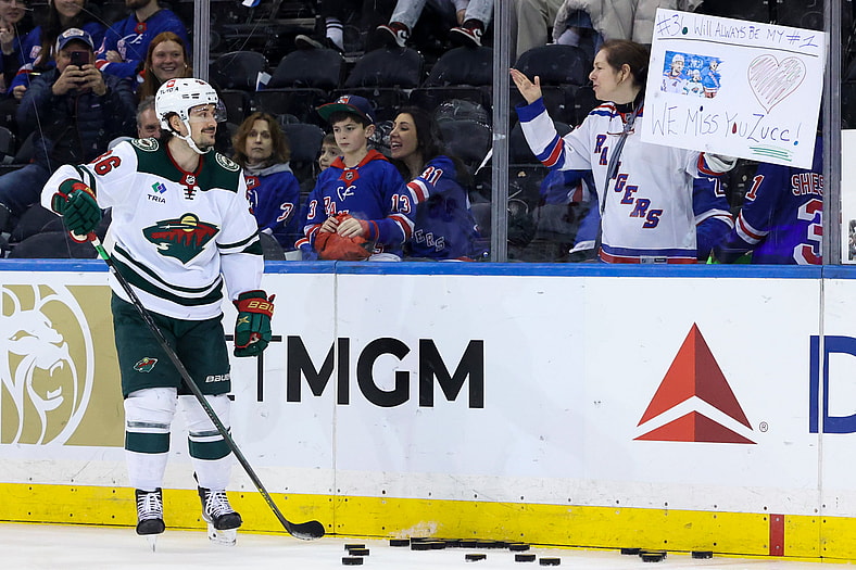 NHL: Minnesota Wild at New York Rangers