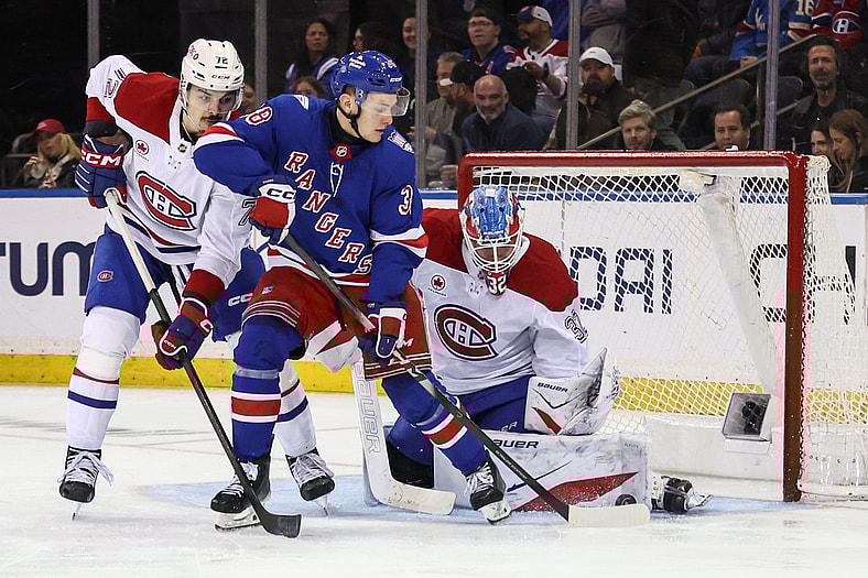 NHL: Montreal Canadiens at New York Rangers