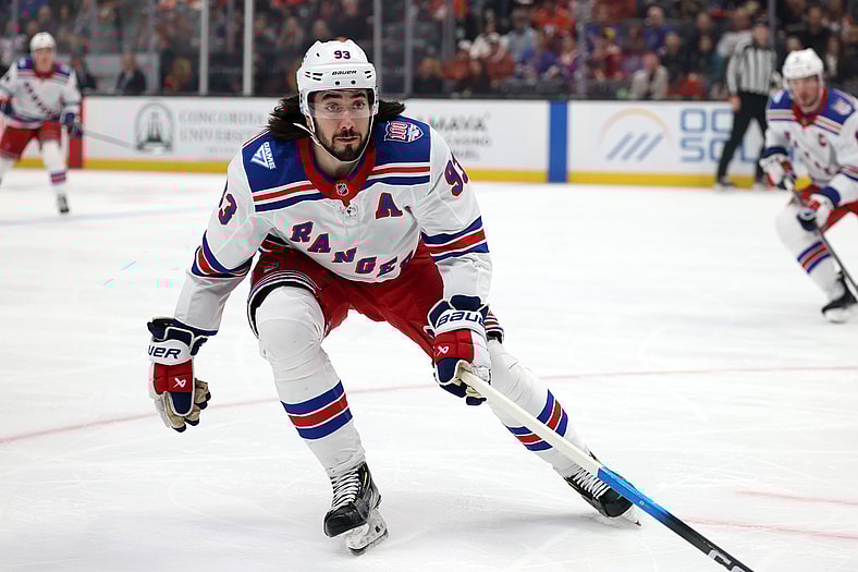 NHL: New York Rangers at Anaheim Ducks