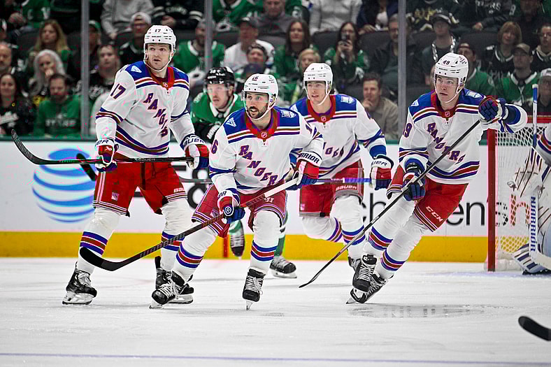 NHL: New York Rangers at Dallas Stars