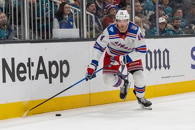 NHL: New York Rangers at San Jose Sharks