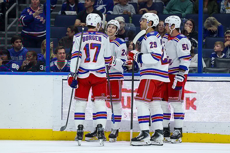 NHL: New York Rangers at Tampa Bay Lightning