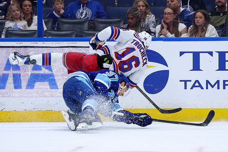 NHL: New York Rangers at Tampa Bay Lightning