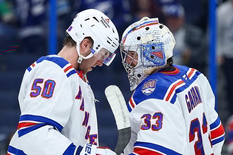 NHL: New York Rangers at Tampa Bay Lightning