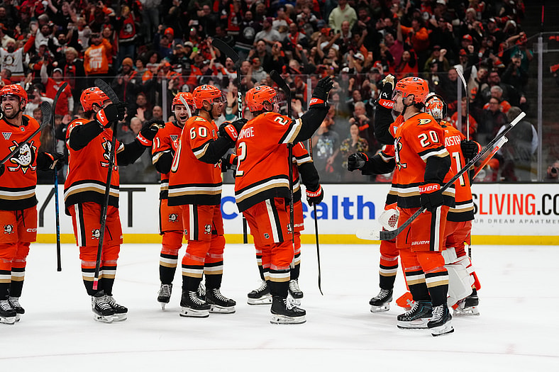 NHL: Stanley Cup Playoffs-Edmonton Oilers at Anaheim Ducks