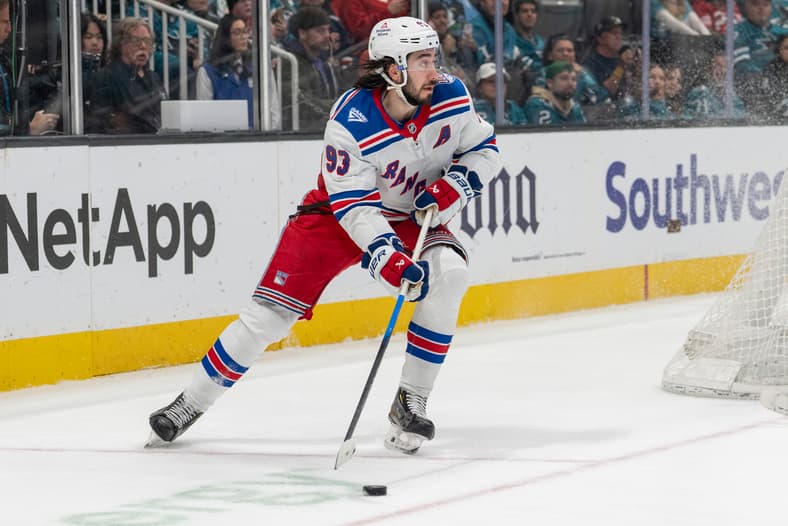 NHL: New York Rangers at San Jose Sharks