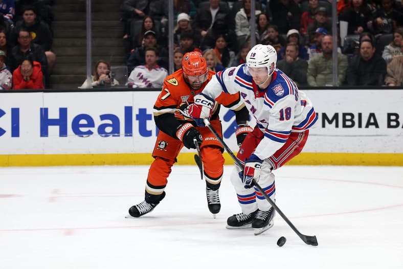 NHL: New York Rangers at Anaheim Ducks