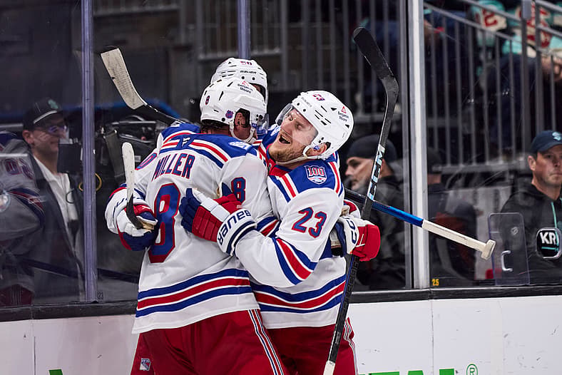 NHL: New York Rangers at Seattle Kraken