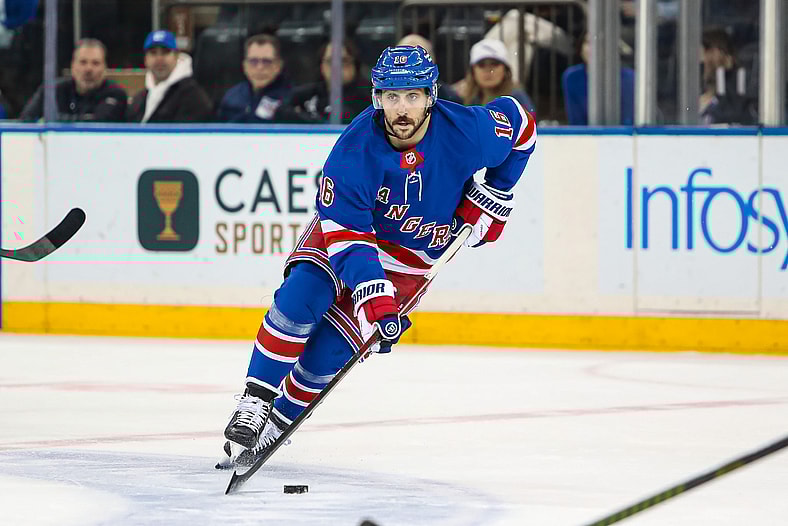 NHL: Vancouver Canucks at New York Rangers
