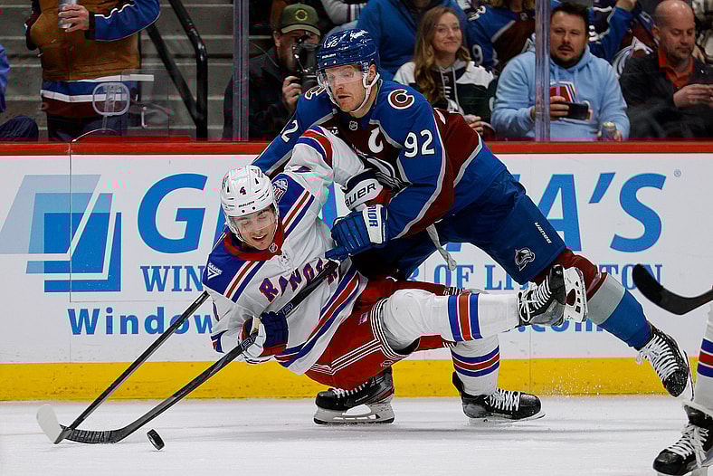 NHL: New York Rangers at Colorado Avalanche
