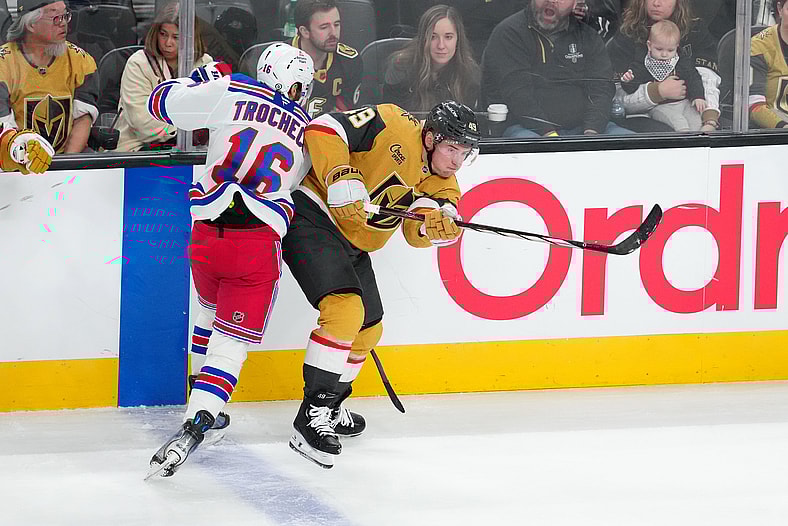 NHL: New York Rangers at Vegas Golden Knights