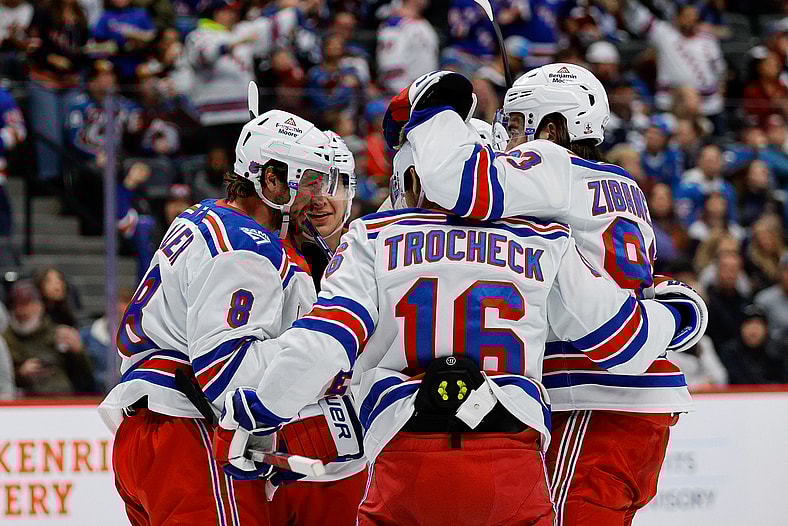 NHL: New York Rangers at Colorado Avalanche