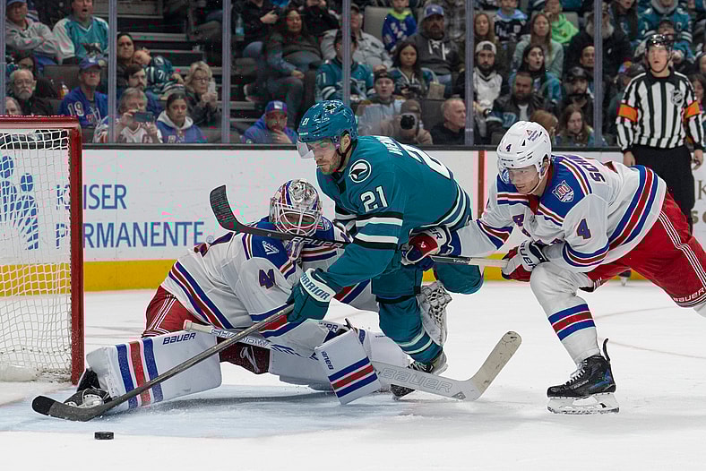 NHL: New York Rangers at San Jose Sharks