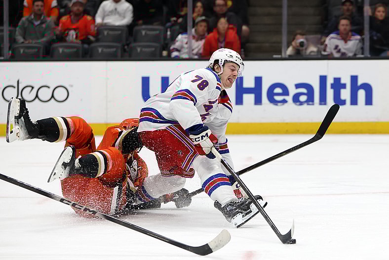 NHL: New York Rangers at Anaheim Ducks