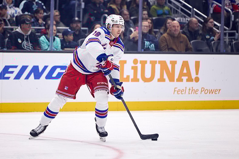 NHL: New York Rangers at Seattle Kraken