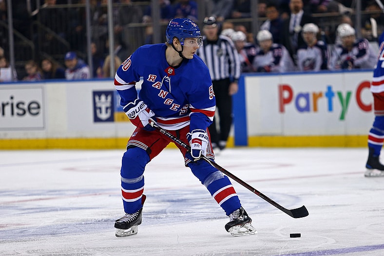 NHL: Columbus Blue Jackets at New York Rangers