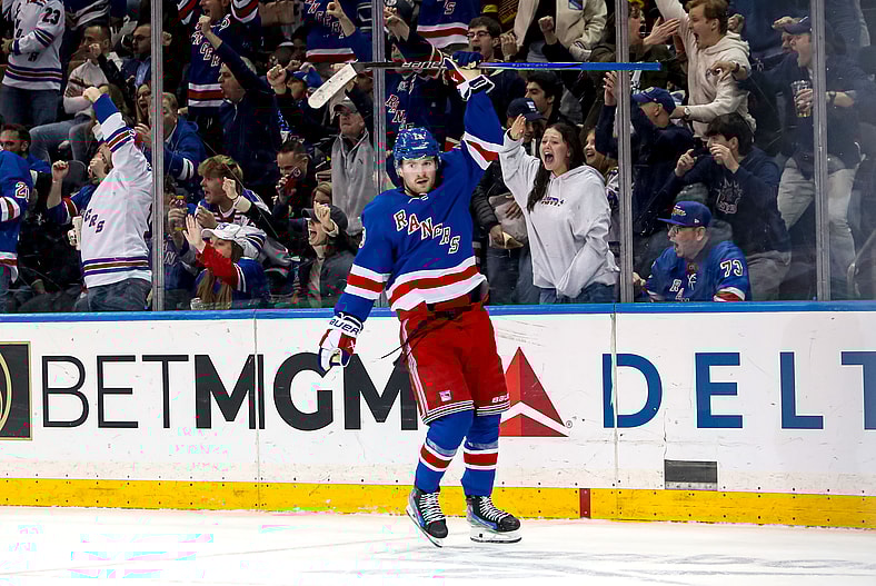 NHL: Vancouver Canucks at New York Rangers