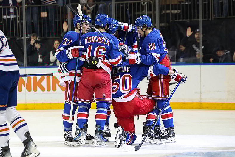 NHL: Edmonton Oilers at New York Rangers