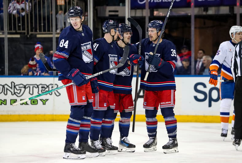 NHL: New York Islanders at New York Rangers
